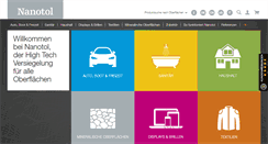 Desktop Screenshot of nanotol.de
