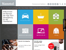 Tablet Screenshot of nanotol.de
