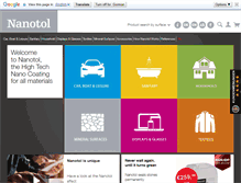 Tablet Screenshot of nanotol.com